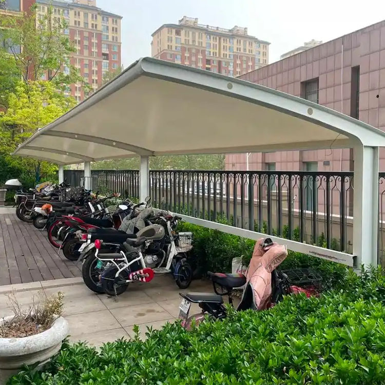 会理市膜结构电动车棚